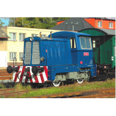 Pohlednice, Motorová lokomotiva T 211.0503 v depu Letohrad, Letohradský železniční klub 2022110